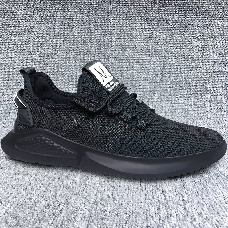 Men's Shoes 2022 New Spring Trend Versatile Sports Casual Fashion Breathable Flying Woven Running Ins Daddy Tide Shoes