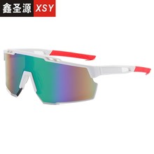 男款自行车骑行墨镜炫彩sunglasses批发外销新款欧美运动太阳镜女