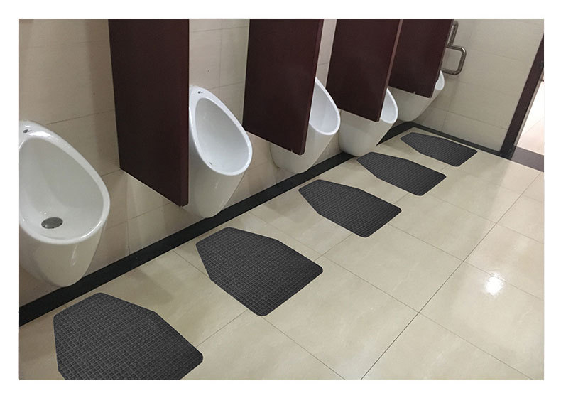 新款高端商用卫生间小便池地垫易清洁化纤便池垫厕所防污地垫