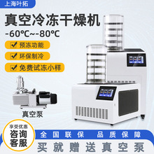 上海叶拓YTLG-10A 药材/水果/实验室 真空冷冻干燥机 冻干机