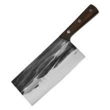 工厂定制手工锻打斩切菜刀家用老式刀具厨房斩骨切肉刀厨师砍骨刀