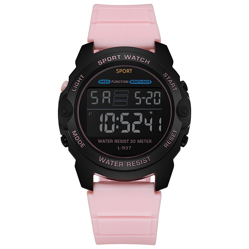 INS Unicorn Watch Male and Female Students Sports Drop-Resistant Luminous Alarm Clock Junior High School Children's Electronic Watch Wholesale