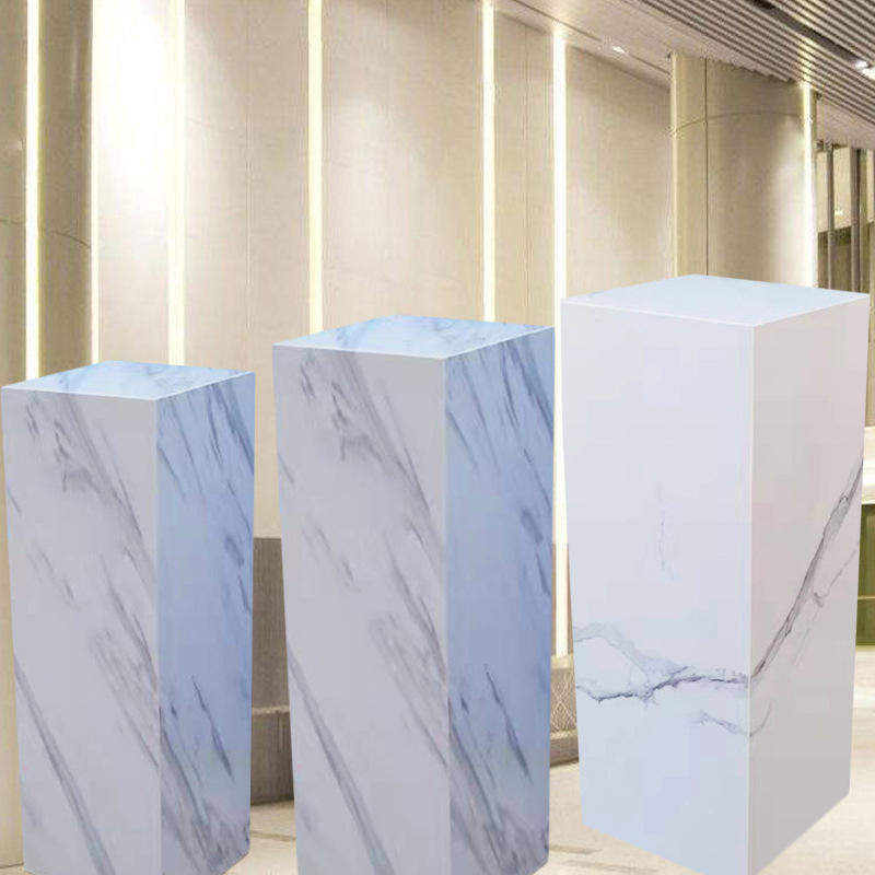 厂家批发大理石底座艺术品展示台摆台酒店样板间工艺品展示台摆台
