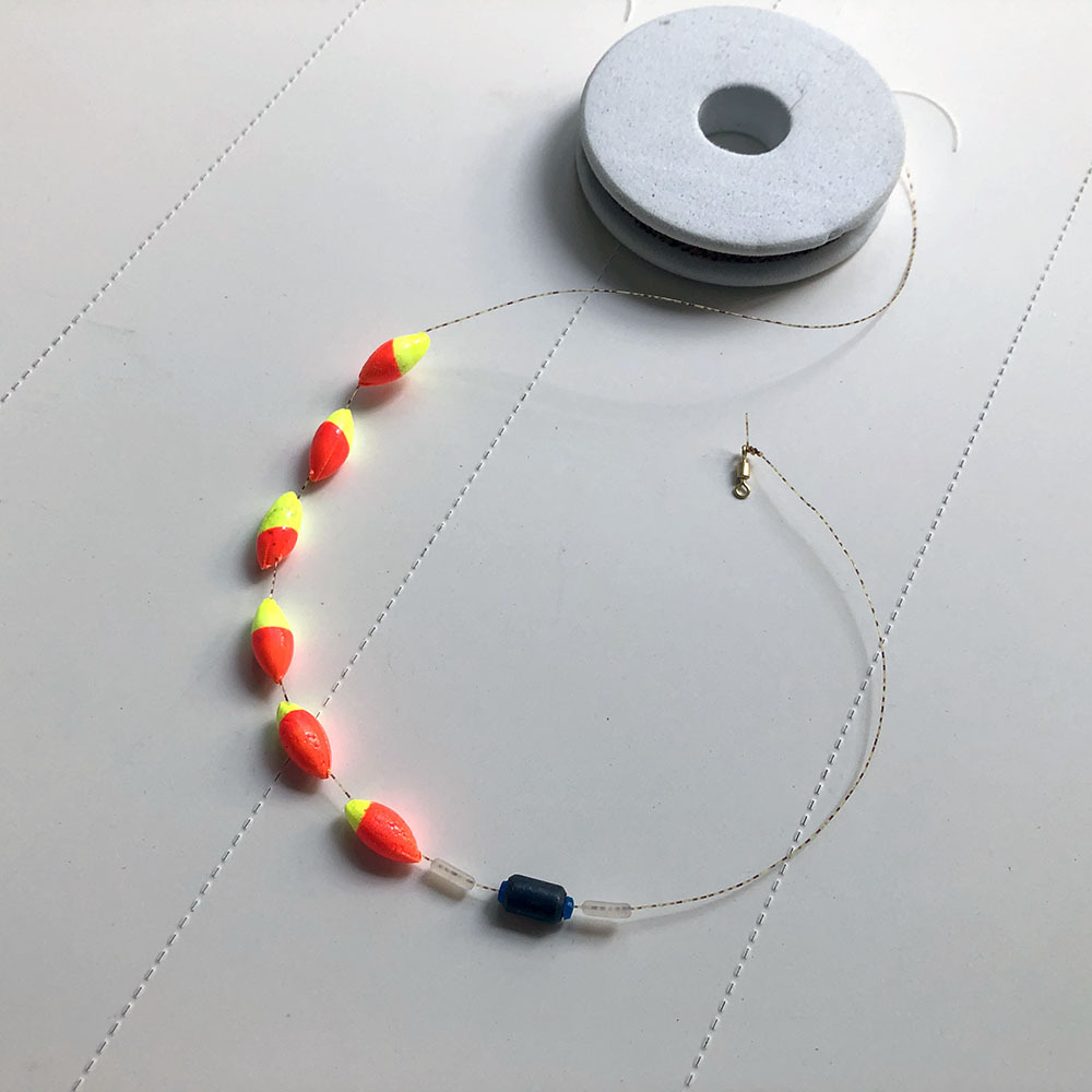 厂家 七星漂线组单钩双钩快铅七星漂钓鱼用品批发