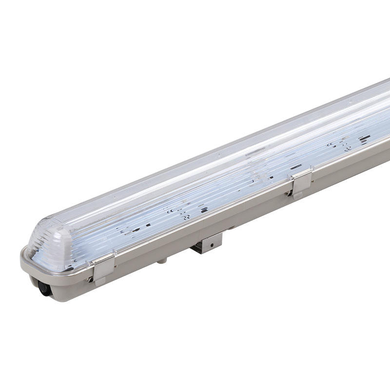 厂家直销led一体化支架灯 t8单管三防灯套件 1.2米18w三防灯支架