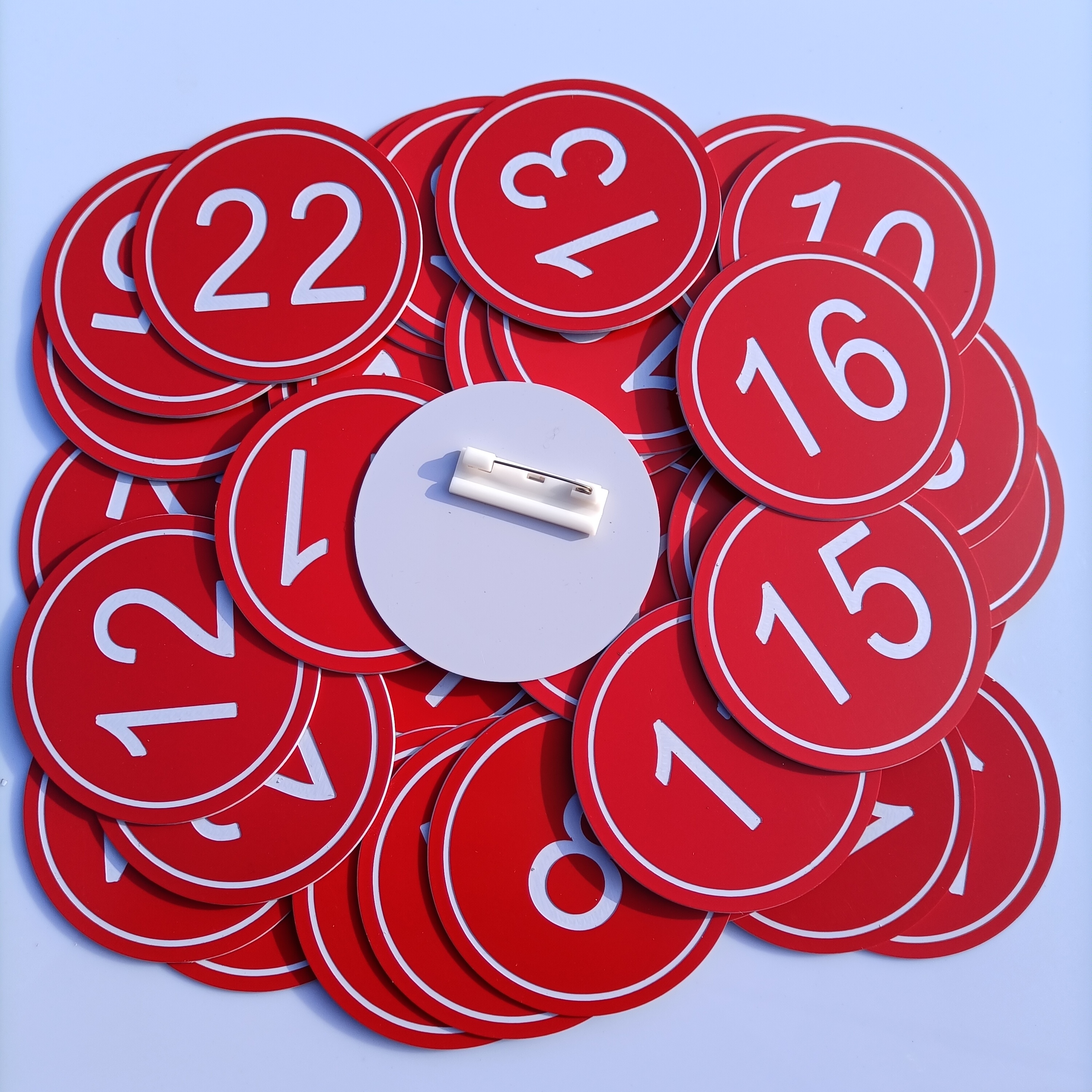 舞蹈考级号码牌直播间号码牌编号学生选拔赛招聘会腰牌考级数字牌