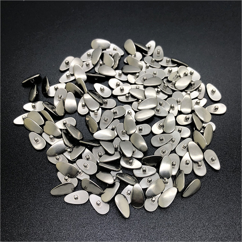 钛鼻托叶子托叶钛金属鼻托纯钛托叶金属鼻托眼镜配件钛眼镜