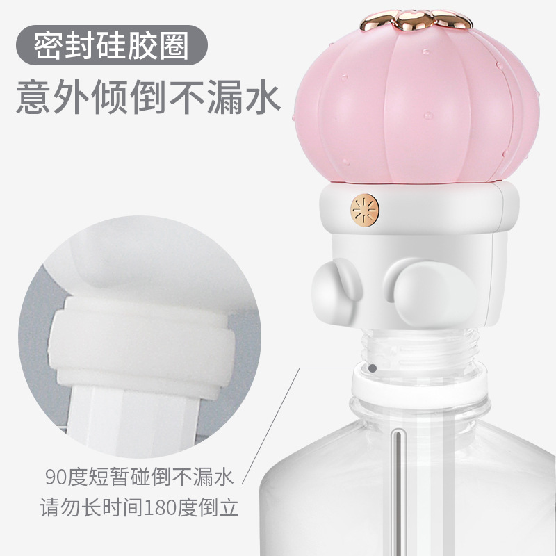 Cute Humidifier Cartoon Mini Portable Humidifier USB Household Desk Hydrating Portable Spray