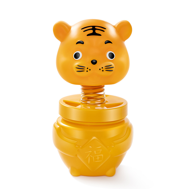 Solid Car Aromatherapy Cartoon Tiger Creative Smoke Purification Magic Box Household Air Freshing Agent Deodorant Aromatherapy