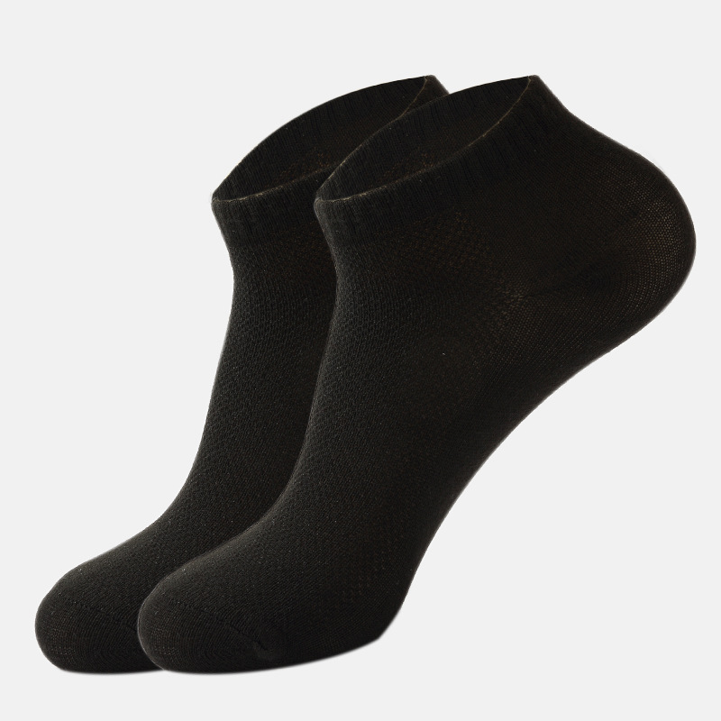 Socks Men's Summer 2023 Men's Breathable Mesh Socks Thin Solid Color Men's Socks Basketball Sports Socks Trendy Boat Socks