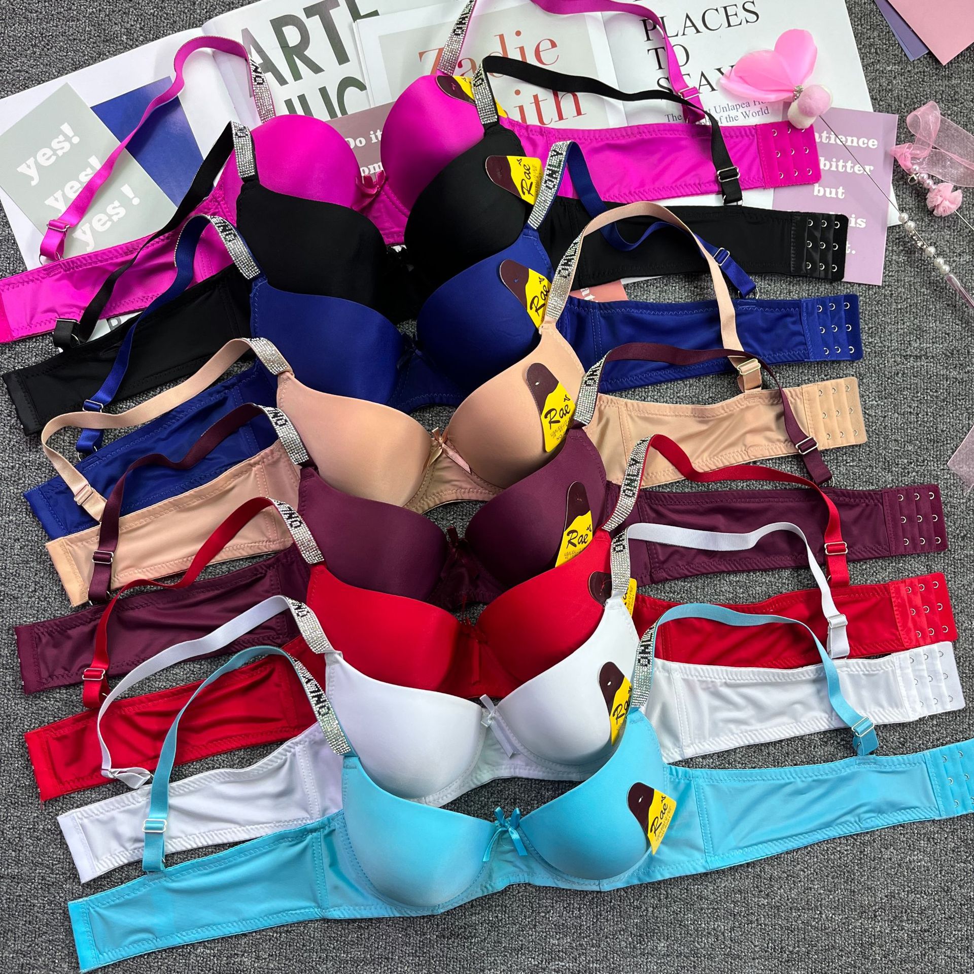 文胸新款法式性感刺绣聚拢内衣 钢圈上托定型杯外贸文胸-阿里巴巴