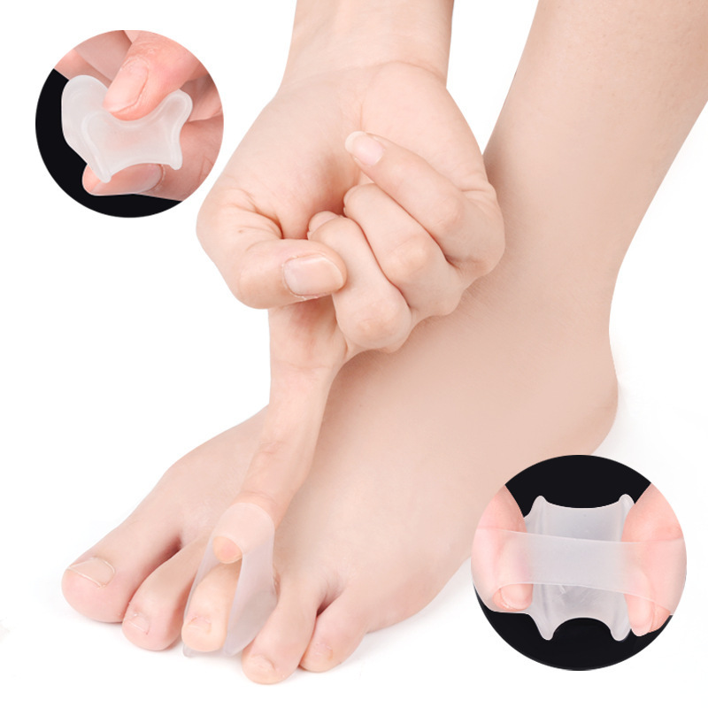 Toe Straightening Device Anti-Pain Toe Pad Split Toe Sets