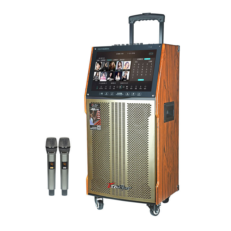 霹雳舞触屏拉杆音箱智能双系统歌音响移动广场舞视频商铺活动街演