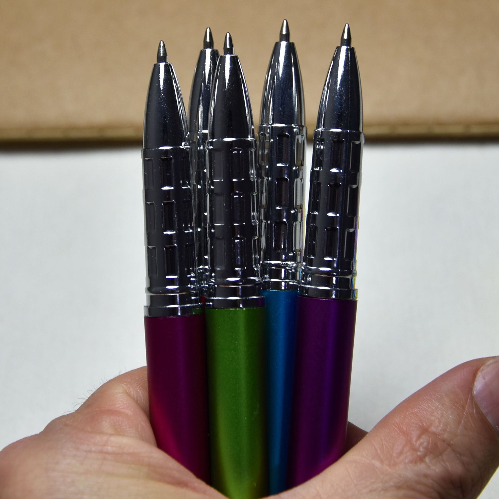 订制广告办公礼品中性笔 水芯笔二维码手机支架触控保险签字笔