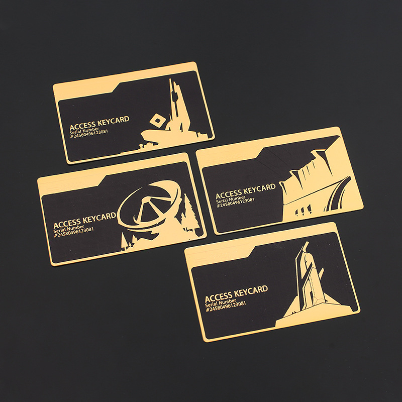 三角洲周边航天基地总裁会客厅钥匙卡金属卡片模型手办