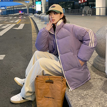 2025年新款棉衣女面包服立领学生韩版宽松冬季棉服加厚棉袄外套潮