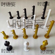 挂点挂金色墙壁展示单个衣架钉墙挂墙壁代发服装店挂钩铁艺麦太保