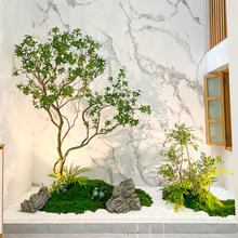 仿真马醉木绿植造景假植物装饰室内大型落地景观仿真树橱窗装饰树