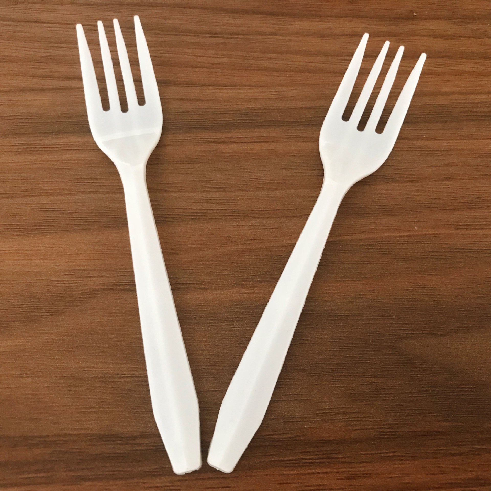 一次性pp/ps塑料叉方便面叉生日蛋糕叉外卖甜品面包叉月饼沙拉叉