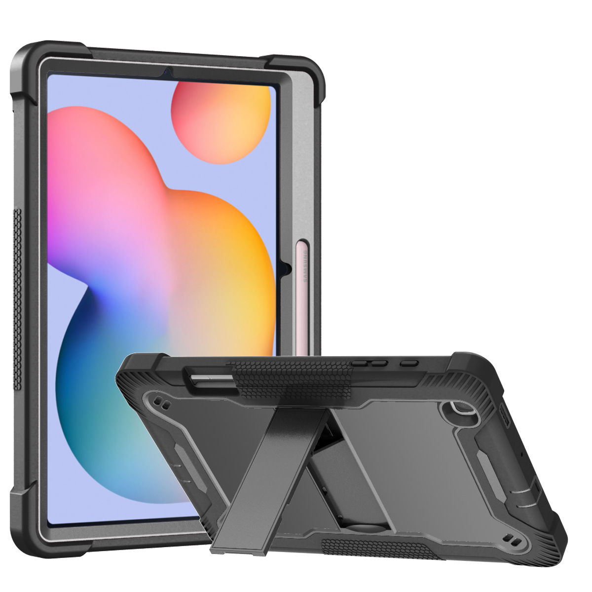 新款跨境保护套适用三星Tab S6 Lite P610 ipad壳平板全包防摔A7