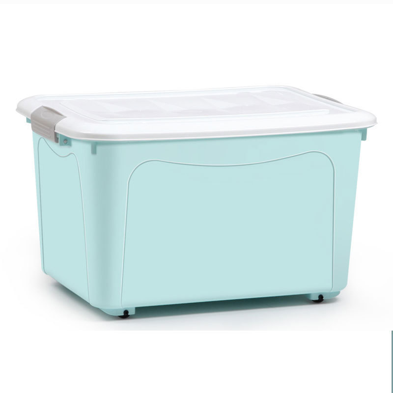 Extra Large Plastic Storage Box Toy Storage Box Extra Large Capacity Dormitory Quilt Clothes Storage Box Wholesale