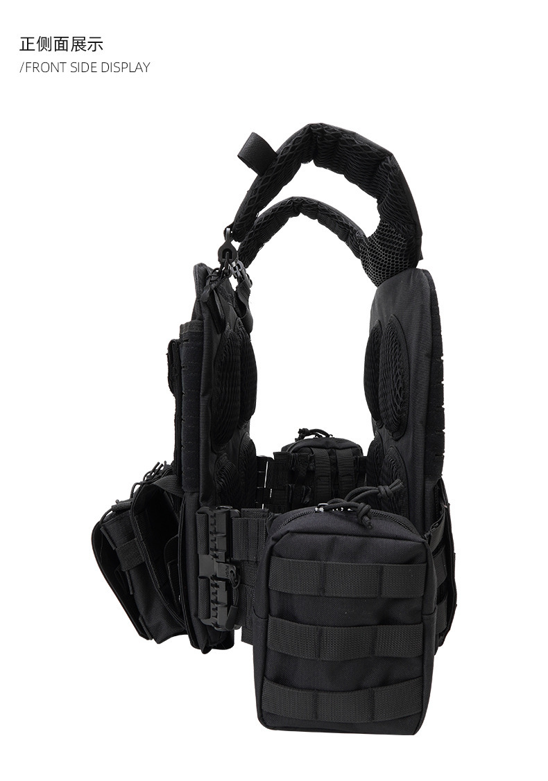 新款511维京战术背心附件组合套装 户外cs野战训练可易脱快拆马甲