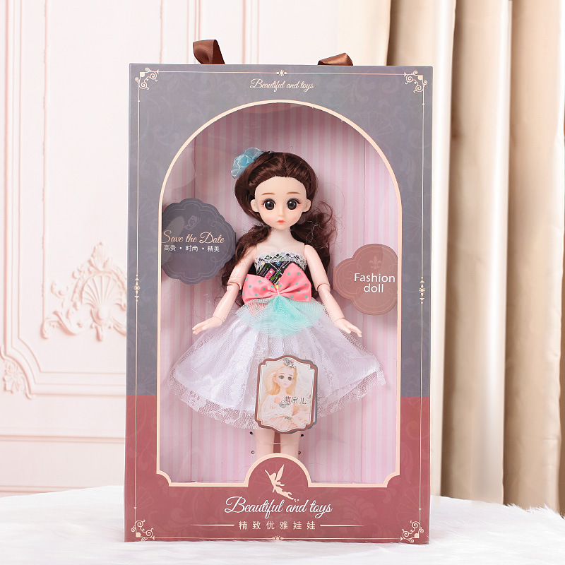 Training Class Gift Wholesale Boxed Children Gift Girl Princess Doll Set Girl Toy Gift Box Doll