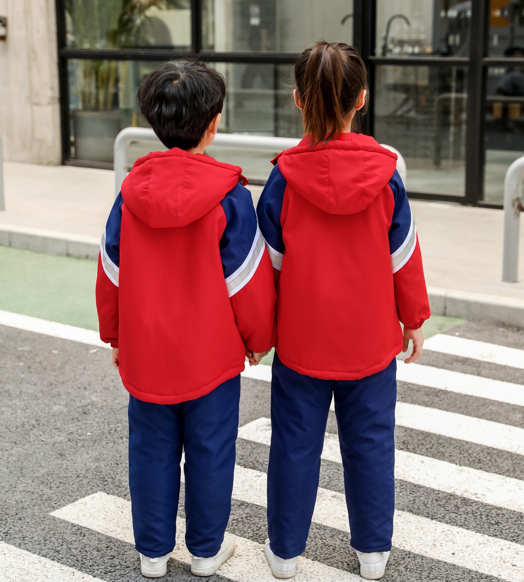 2021冬季棉衣儿童外套中小学生防水保暖校服幼儿园加厚棉服