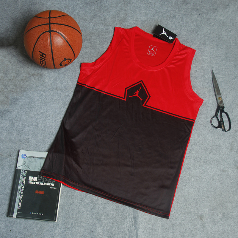 乔丹23号飞人aj运动背心男篮球训练速干透气衫无袖坎肩健身薄款夏