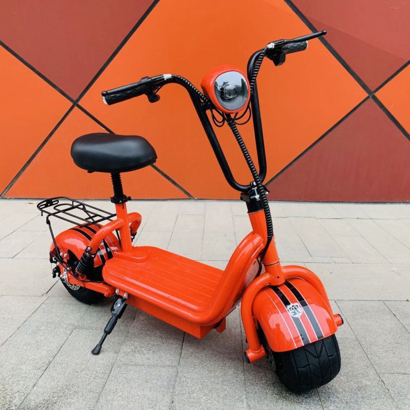 小哈雷折叠电动车电动自行车迷你小型电瓶滑板女士摩托宽胎代步车