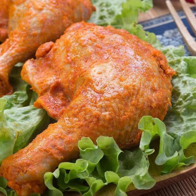 奥尔良鸡腿烤全腿大排腿油炸半成品冷冻烤鸡腿大号15个包邮现货