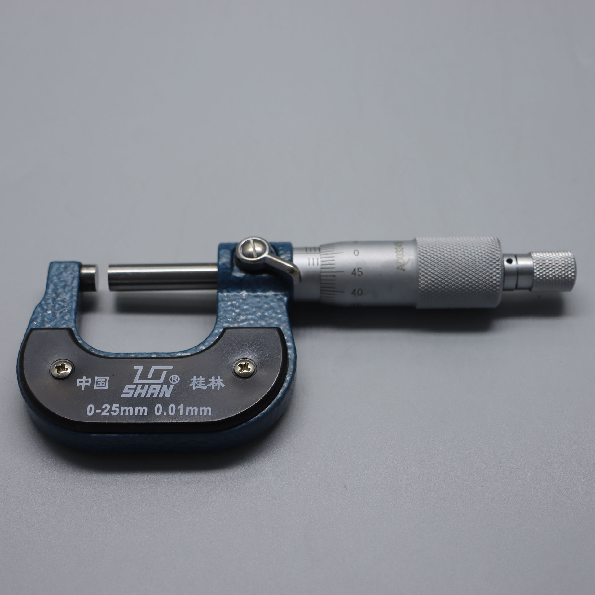 桂林量具山字牌外径千分尺0-25mm厂家直销