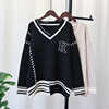 Sense of design A small minority College wind Sweater jacket 2022 Autumn and winter new pattern Lazy Easy sweater Socket Sense of design A small minority College wind Sweater jacket 2022 Autumn and winter new pattern Lazy Easy sweater Socket