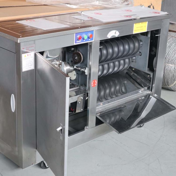 馒头机商用对辊圆馒头机 多功能对辊馒头成型机