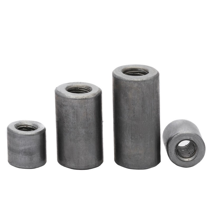 家具铁圆螺母圆柱螺母 加工各种套管特大圆套母焊接圆螺母m8*12m6
