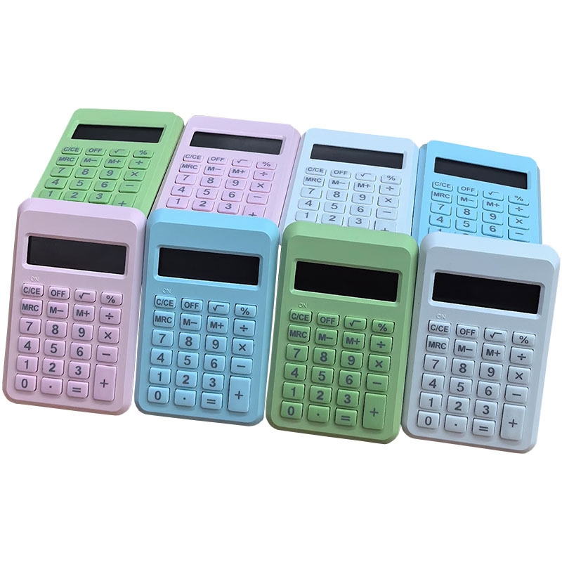 高颜值计算机迷你计算器学生计算器超市货源小号八位数跨境计算机