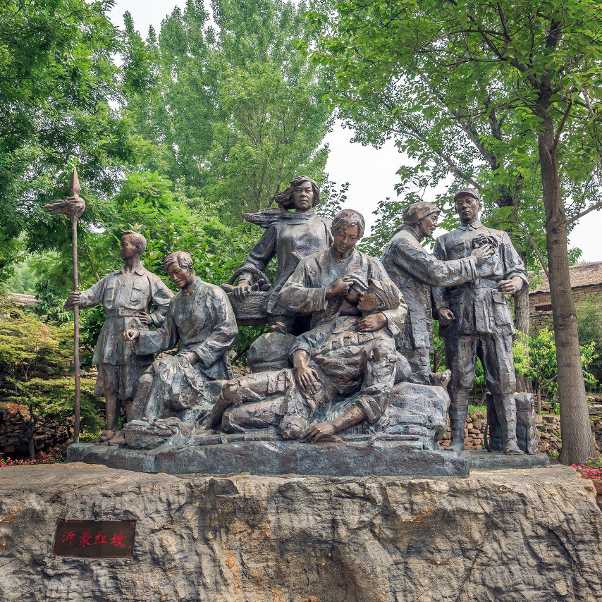 铜雕红军人物雕塑厂家制作黄铜人物雕塑铸造户外园林景观铜像摆件