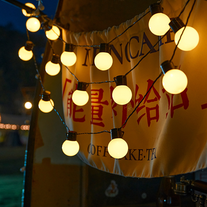 彩灯夜市批发摆摊氛围灯地摊灯汽车后备箱三轮车户外露营led串