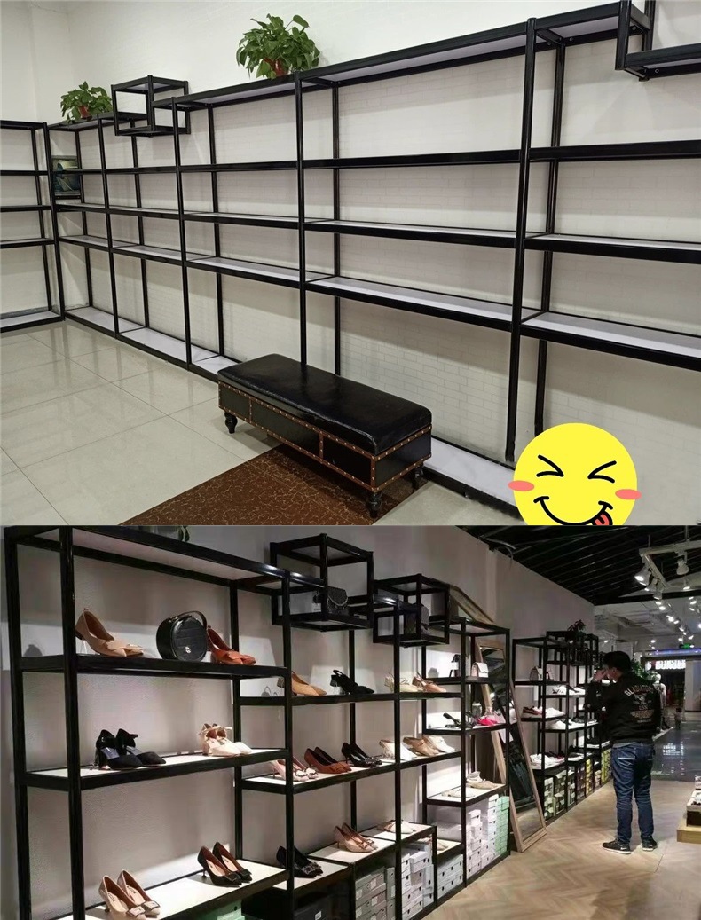 鞋店鞋架展示架组合多层鞋货架包包架子鞋子货架商场鞋柜展示