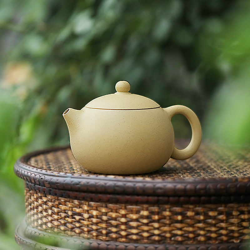 87n 宜兴名家纯手工紫砂壶 原矿本山绿泥泡茶壶具西施壶-阿里巴巴