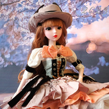 新款60厘米换装音乐娃娃商场爆款儿童玩具批发女孩礼盒装搪胶热卖