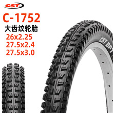 CST正新自行车轮胎雪地沙滩外胎26*2.25 27.5*2.40防滑轮胎C1752