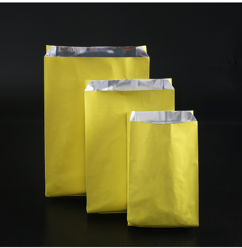 现货批发一次性烧烤袋炸撸串保温打包袋炸鸡防油锡纸食品牛皮纸袋
