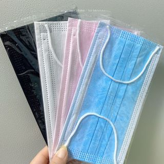 独立包装口罩一次性三层熔喷布防尘防病菌成人防护口罩批发-阿里巴巴