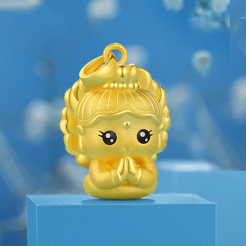 卡通黄金手链