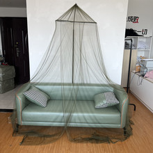 临时蚊帐沙发床专用蚊帐旅游便携蚊帐户外便携式蚊帐单门吊挂防蚊