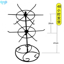 50% New Arrival !!! 2-Tier Rotary Jewelry Stand Rack跨境专供