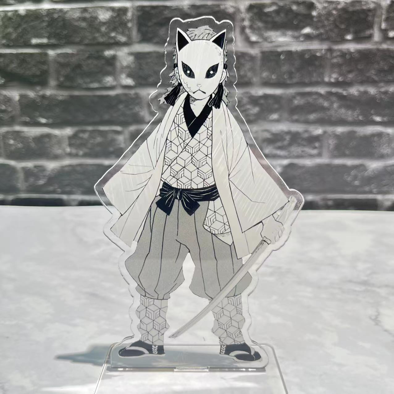 鬼灭之刃 立牌双面 炭治郎祢豆子我妻善逸周边动漫摆件亚克力手办