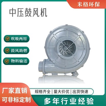 tb150-5印刷制版吸附风机 吹废料粉尘风机 耐高温中压除尘风机