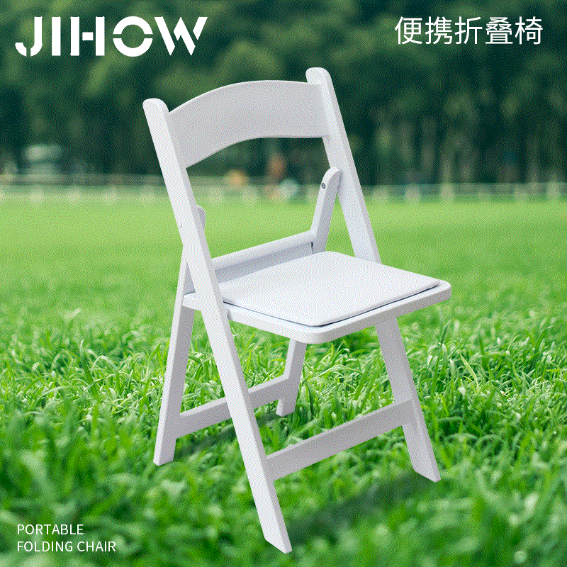 Plastic Folding Chair Outdoor Training Simple Dining Table and Chair Home Dormitory Conference Full Plastic Chair Computer Table and Chair Wholesale